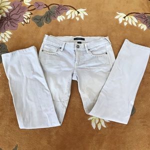 White House Black Market light Gray Jeans